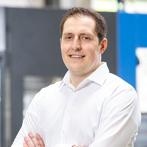 Ansprechpartner für Personal und Ausbildung – Dominik Schreiner, stellvertretender Leiter technische Ausbildung bei Wassermann Technologie